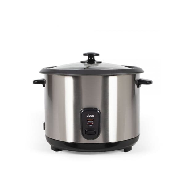 Cuiseur à riz et vapeur acier inoxydable LIVOO 2.8 Litres-1000W Inox (DOC293) Cuiseur à riz et vapeur acier inoxydable LIVOO 2.8 Litres-1000W Inox (DOC293)